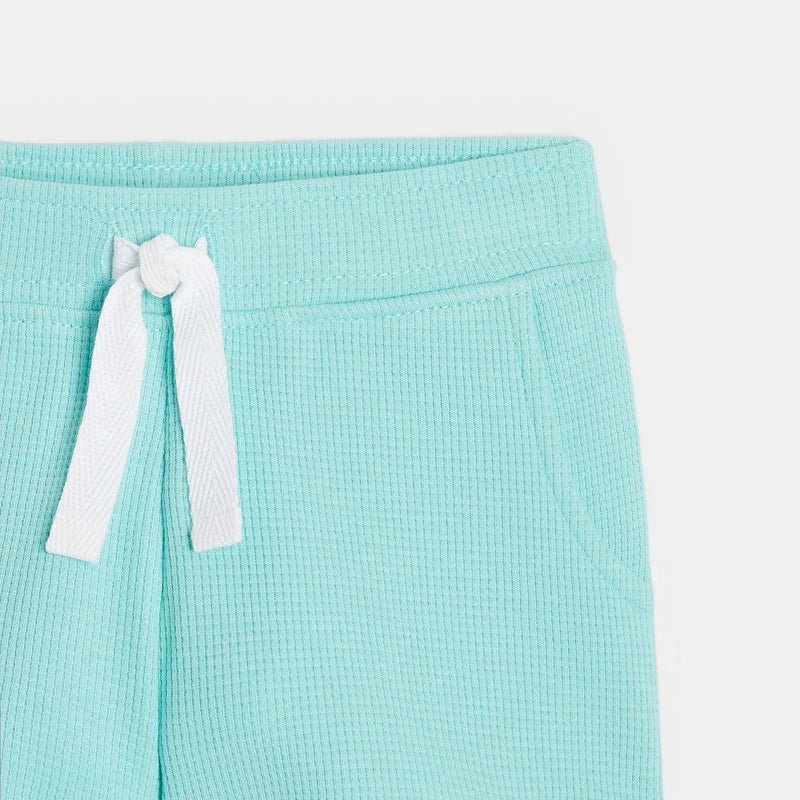 OBAIBI - מכנסיים קצרים לתינוקות בצבע תכלת - MASHBIR//365