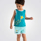 OBAIBI - מכנסיים קצרים לתינוקות בצבע תכלת - MASHBIR//365 - 1