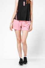 PUMA - מכנסיים קצרים Modern Sports 4 בצבע רוז - MASHBIR//365