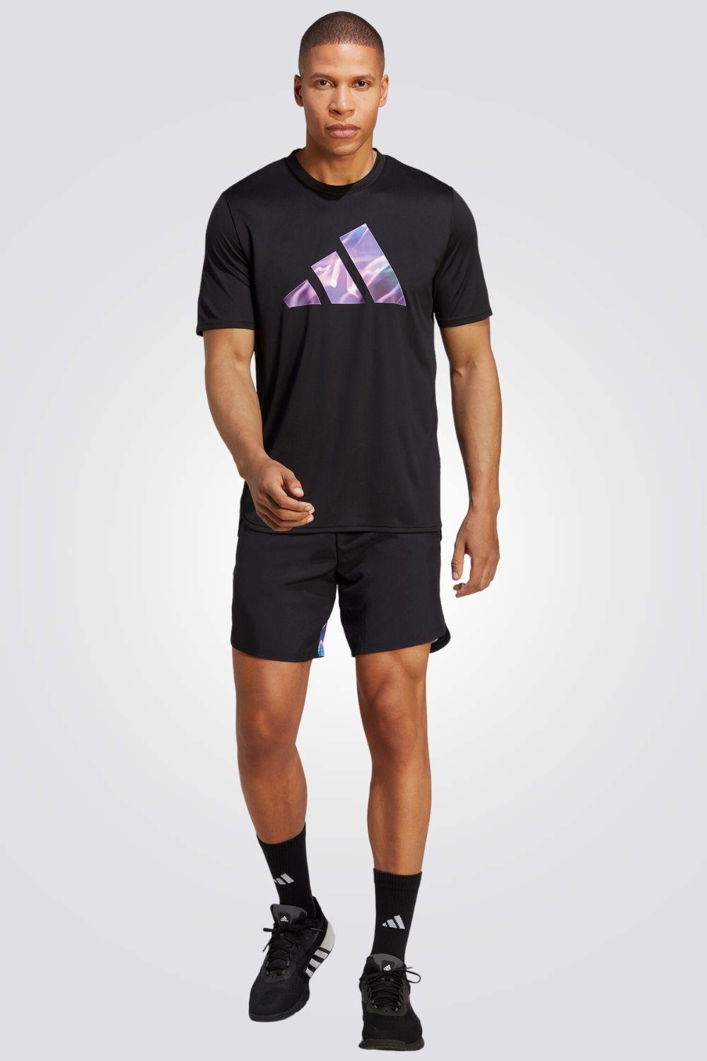 ADIDAS - מכנסיים קצרים MOVEMENT HIIT בצבע שחור - MASHBIR//365