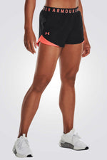 UNDER ARMOUR - מכנסיים קצרים Play Up Shorts 3.0 בצבע שחור - MASHBIR//365