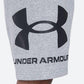 UNDER ARMOUR - מכנסיים קצרים Rival Fleece Big Logo אפור - MASHBIR//365 - 4
