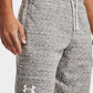 UNDER ARMOUR - מכנסיים קצרים RIVAL TERRY לגבר בצבע אפור - MASHBIR//365 - 3