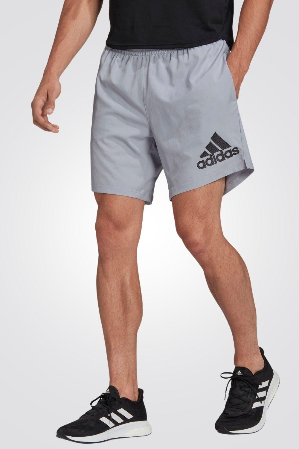 ADIDAS - מכנסיים קצרים RUN IT SHORT M בצבע אפור - MASHBIR//365