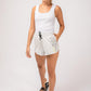 FILA - מכנסיים קצרים SIDE LOGO GRAY - MASHBIR//365 - 1
