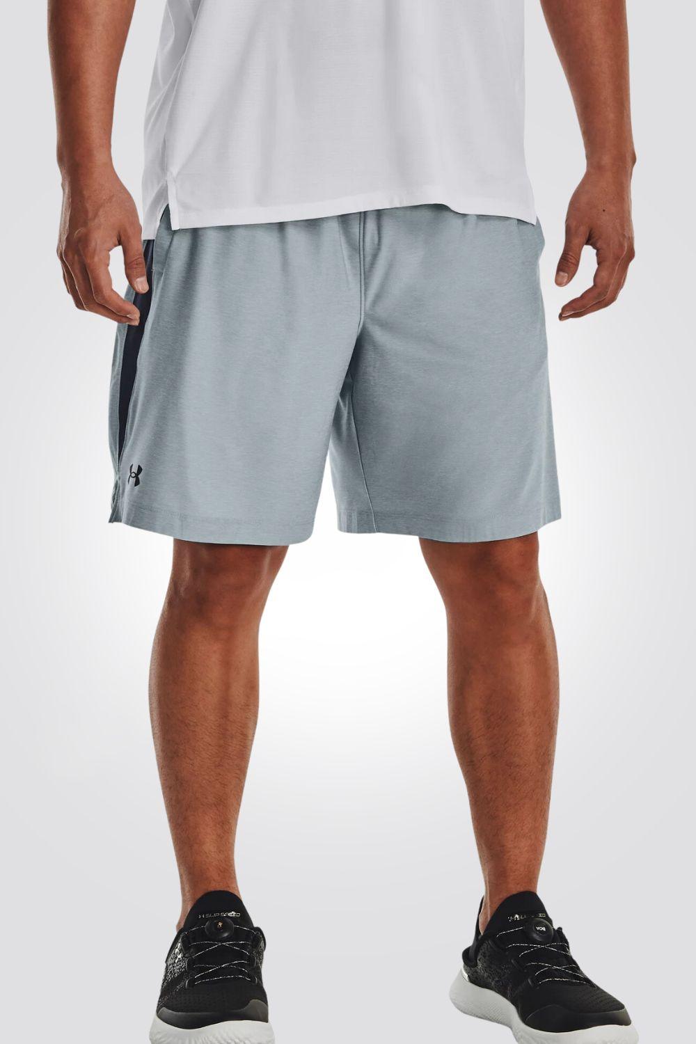 UNDER ARMOUR - מכנסיים קצרים Tech Vent בצבע כחול אפרפר - MASHBIR//365