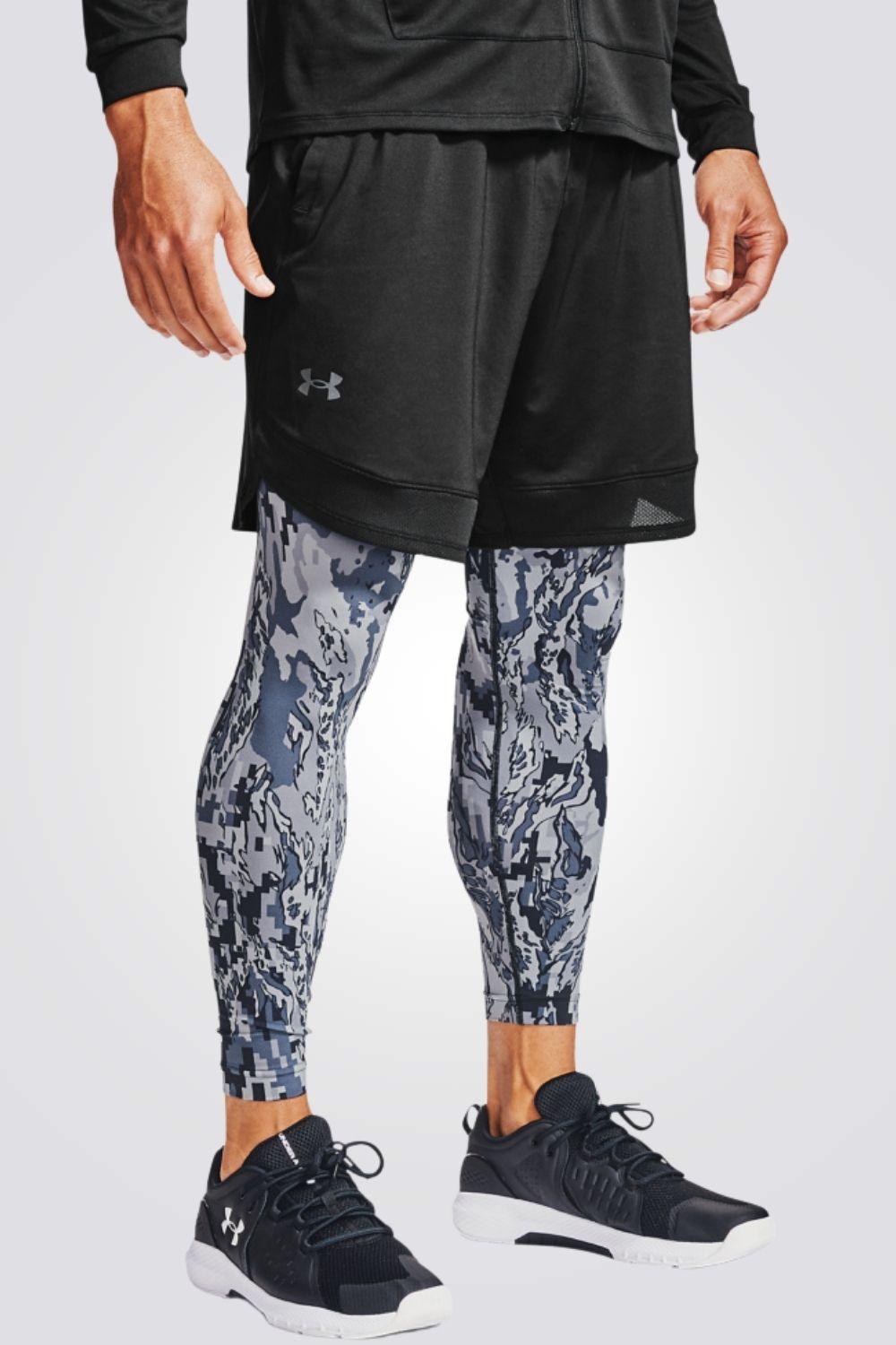 UNDER ARMOUR - מכנסיים קצרים Training Stretch שחורים - MASHBIR//365