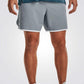 UNDER ARMOUR - מכנסיים קצרים UA HIIT Woven 6in בגוון כחול - MASHBIR//365 - 1