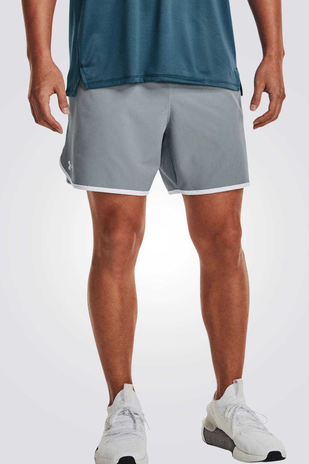 UNDER ARMOUR - מכנסיים קצרים UA HIIT Woven 6in בגוון כחול - MASHBIR//365