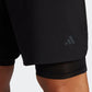ADIDAS - מכנסיים קצרים YOGA TRAINING 2-IN-1 בצבע שחור - MASHBIR//365 - 4