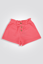 OKAIDI - מכנסיים קצרות בצבע ורוד לילדות - MASHBIR//365