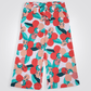 OKAIDI - מכנסיים מתרחבים PRINTED בשילוב צבעים - MASHBIR//365 - 4