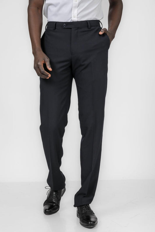 KENNETH COLE - מכנסיים מחוייטים MODERN בצבע נייבי - MASHBIR//365