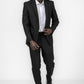 KENNETH COLE - מכנסיים מחוייטים MODERN בצבע שחור - MASHBIR//365 - 4