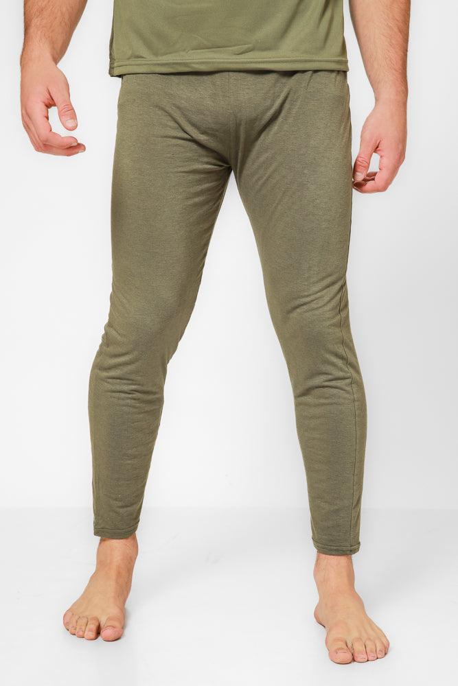 COOL 32 - מכנסיים תרמיים דקים בצבע זית - MASHBIR//365