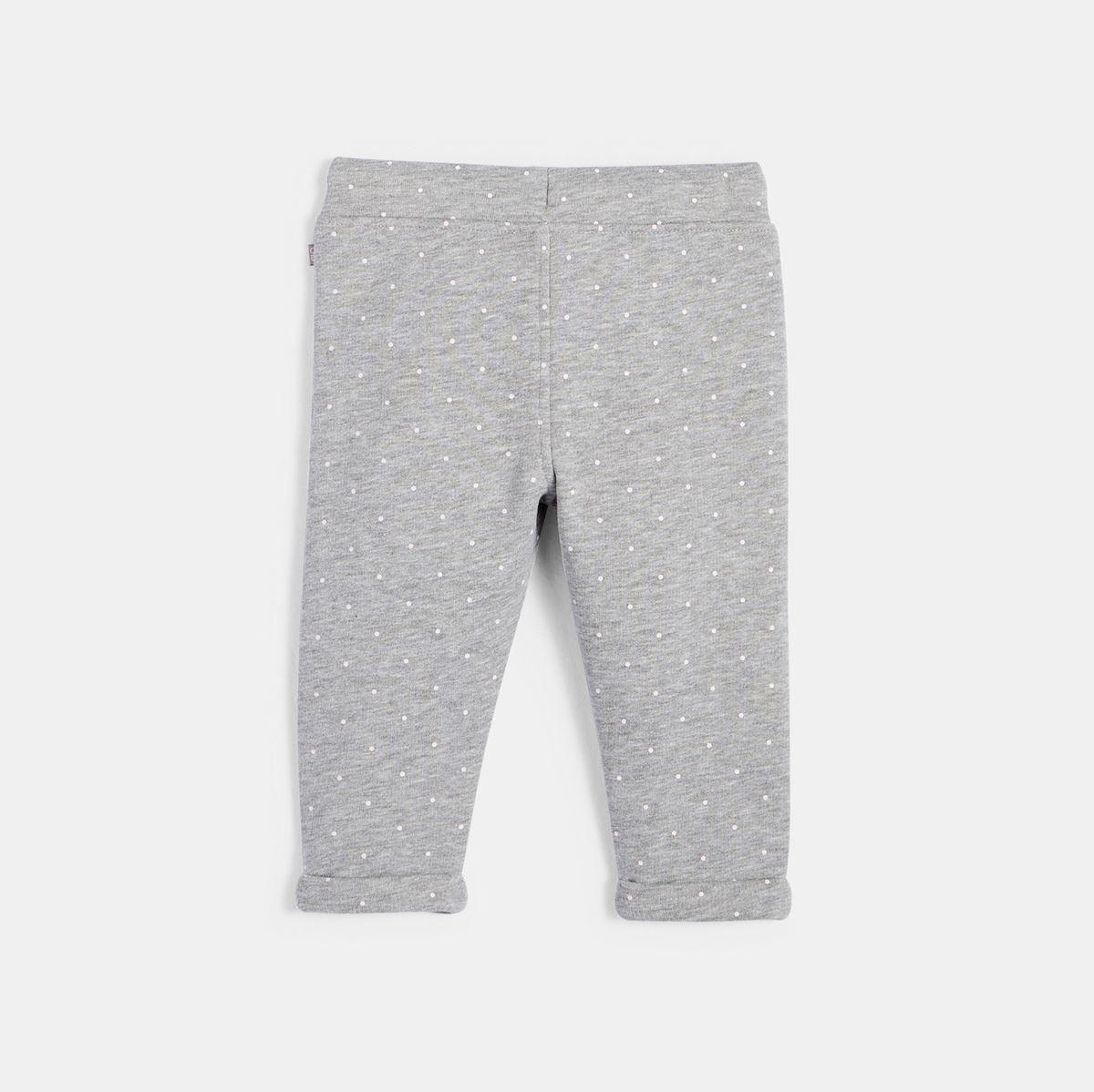 OBAIBI - מכנסים בצבע אפור עם נקודות - MASHBIR//365