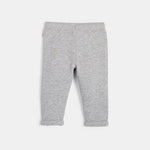 OBAIBI - מכנסים בצבע אפור עם נקודות - MASHBIR//365