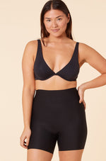 ETAM - מכנסון מחטב גבוה CONTROL BY ETAM בצבע שחור - MASHBIR//365