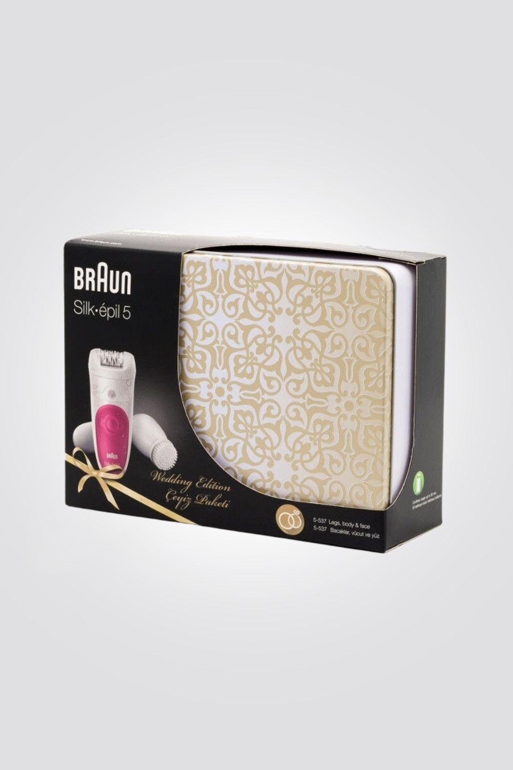 BRAUN - מסיר שיער נטען Braun SES 5537 - MASHBIR//365