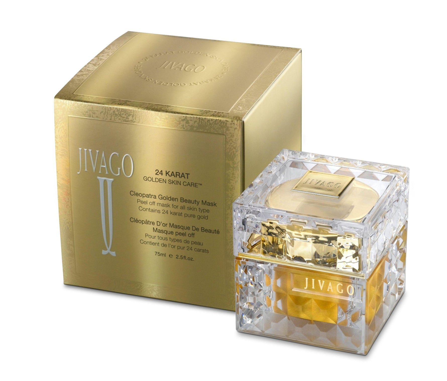 JIVAGO - מסיכת זהב קליאופטרה לכל סוגי העור - MASHBIR//365