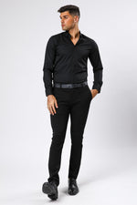 KENNETH COLE - מכופתרת BAMBOO שחורה - MASHBIR//365