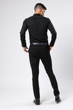 KENNETH COLE - מכופתרת BAMBOO שחורה - MASHBIR//365