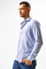 KENNETH COLE - מכופתרת BAMBOO תכלת בהיר - MASHBIR//365