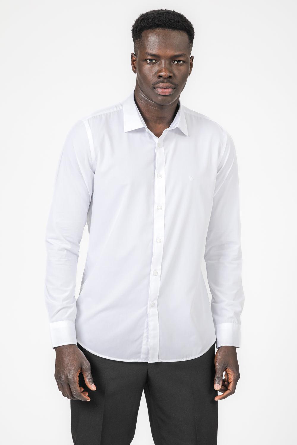 KENNETH COLE - מכופתרת במבוק MODERN בצבע לבן - MASHBIR//365