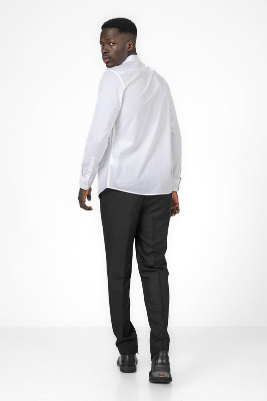 KENNETH COLE - מכופתרת במבוק MODERN בצבע לבן - MASHBIR//365
