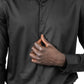 KENNETH COLE - מכופתרת במבוק MODERN FIT בצבע שחור - MASHBIR//365 - 4