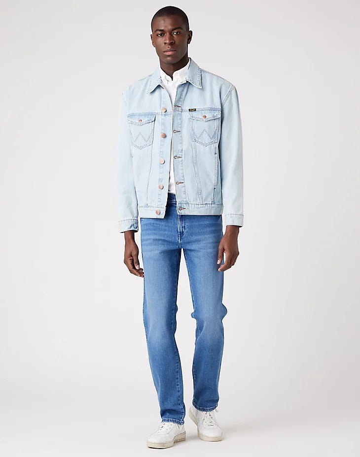 WRANGLER - מכופתרת BUTTON DOWN בצבע לבן - MASHBIR//365