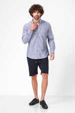 KENNETH COLE - מכופתרת DENIM BLUE שרוול ארוך - MASHBIR//365