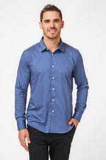 KENNETH COLE - מכופתרת DENIM עם לוגו - MASHBIR//365