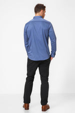 KENNETH COLE - מכופתרת DENIM עם לוגו - MASHBIR//365