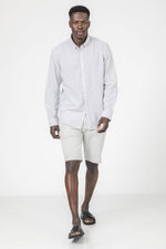 KENNETH COLE - מכופתרת פשתן בגזרת SLIM FIT צבע SAGE - MASHBIR//365