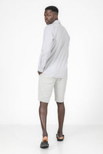 KENNETH COLE - מכופתרת פשתן בגזרת SLIM FIT צבע SAGE - MASHBIR//365