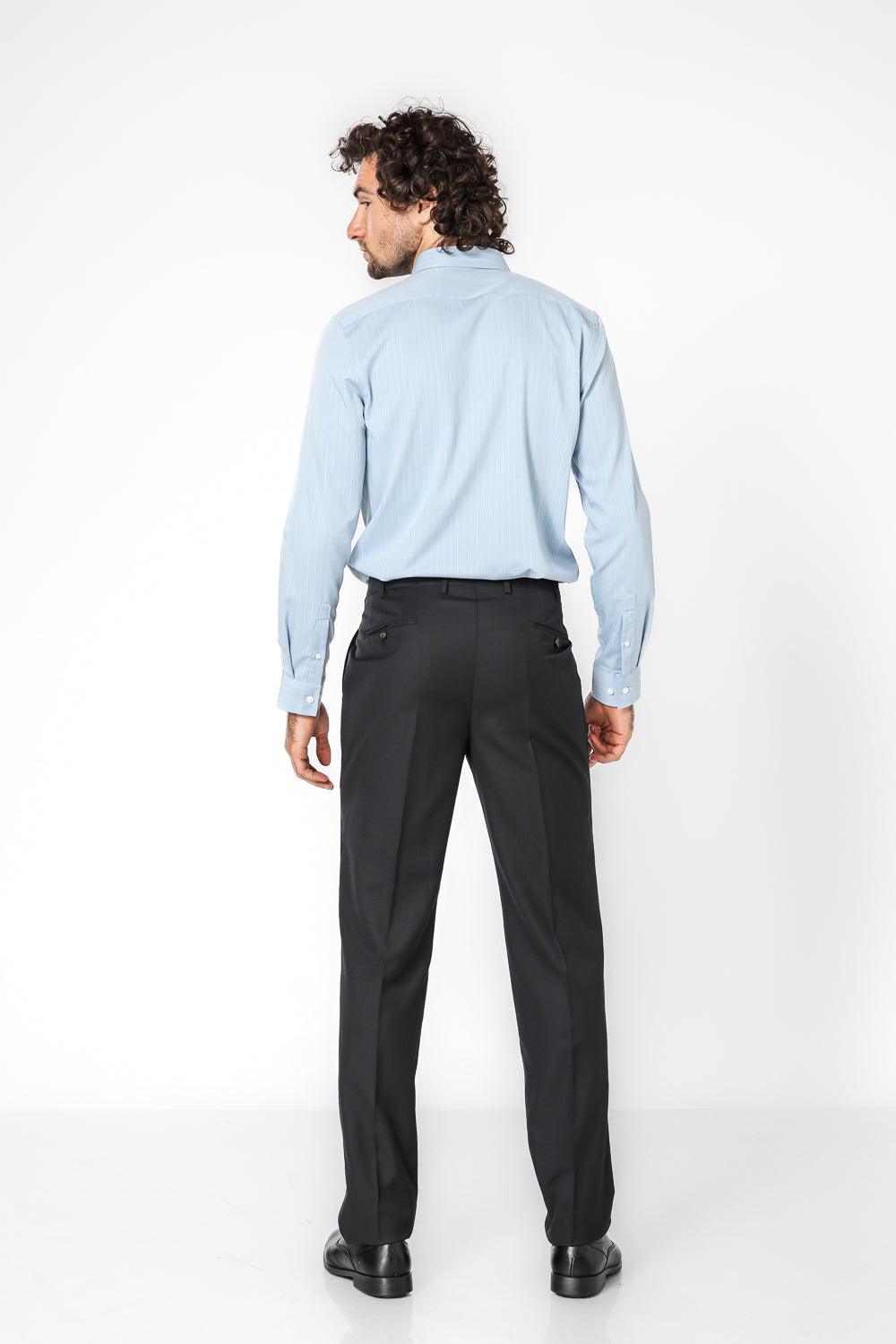 KENNETH COLE - מכופתרת פסים SLIM FIT בצבע SAGE - MASHBIR//365