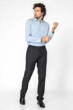 KENNETH COLE - מכופתרת פסים SLIM FIT בצבע SAGE - MASHBIR//365