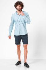 KENNETH COLE - מכופתרת ירוקה שרוול ארוך - MASHBIR//365