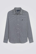 NAUTICA - מכופתרת טקסטורה שחור - MASHBIR//365