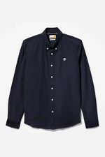 TIMBERLAND - מכופתרת עם לוגו בחזה בצבע נייבי - MASHBIR//365