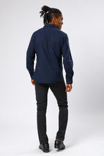 TIMBERLAND - מכופתרת POP SOLID נייבי - MASHBIR//365