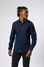 TIMBERLAND - מכופתרת POP SOLID נייבי - MASHBIR//365