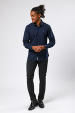 TIMBERLAND - מכופתרת POP SOLID נייבי - MASHBIR//365