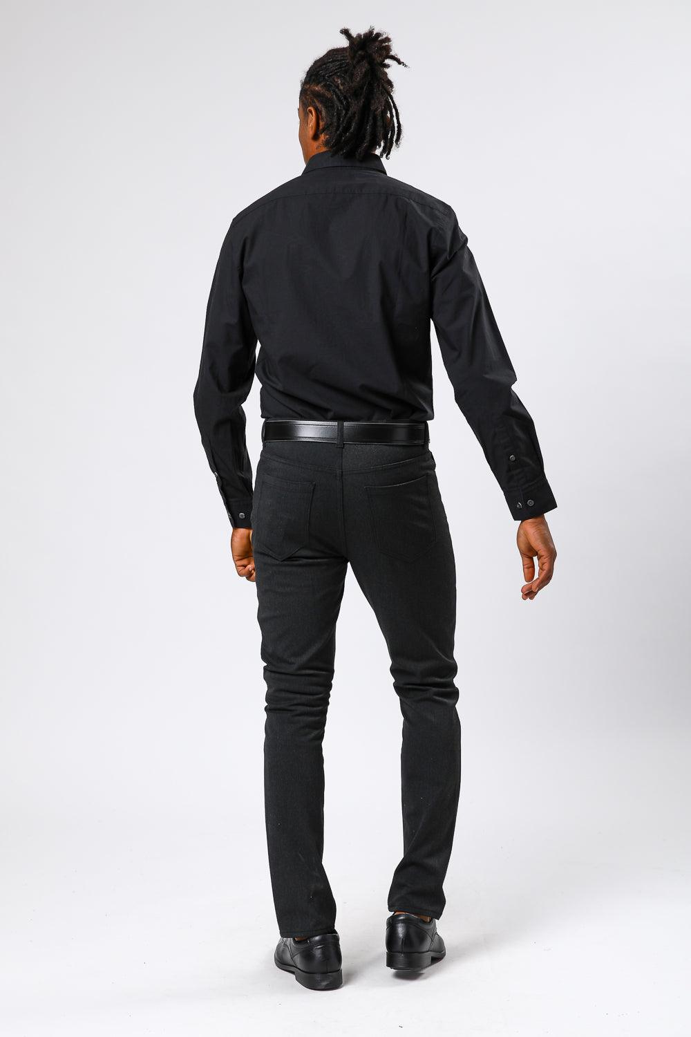 TIMBERLAND - מכופתרת POP SOLID שחור - MASHBIR//365