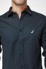 NAUTICA - מכופתרת REGULAR FIT שחור - MASHBIR//365