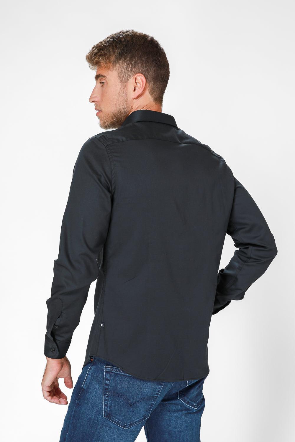 NAUTICA - מכופתרת REGULAR FIT שחור - MASHBIR//365