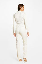 MORGAN - מכופתרת סאטן בצבע אוף וויט - MASHBIR//365