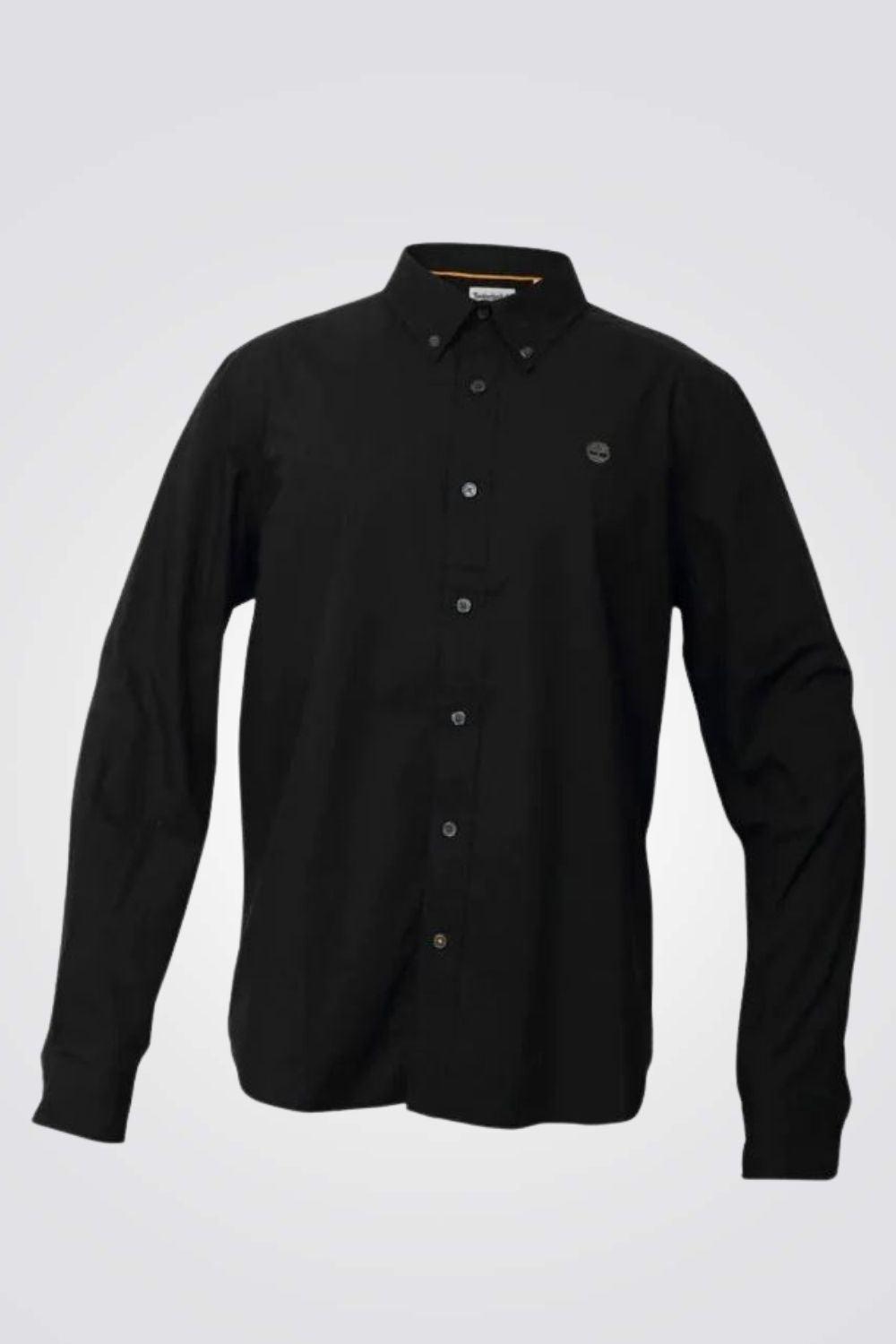 TIMBERLAND - מכופתרת SACO RIVER שחורה - MASHBIR//365