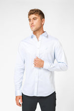 NAUTICA - מכופתרת TAILORED FIT בצבע תכלת - MASHBIR//365